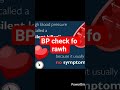 BP check pawimawhna