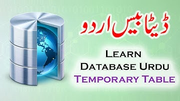 Temporary Table #Local In MS SQL 2012 Urdu/Hindi
