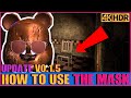 How to use the mask  update v015  fap nights at frennis night club gameplay 4k
