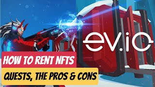 EV.io Update, How To Rent NFTs In The Game And Earn More Crypto.