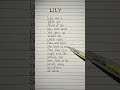 Lily Was A Little Girl Lyrics Part 1 Alanwalker Lily Lily Was A Little Girl Lyrics Part 1 Alanwalker Lily
