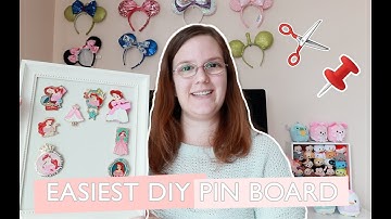 Super Easy To Make DIY Pin Board!
