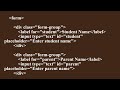 Creating and Styling a Complete HTML Form | Q1 HTML5 L32 P4 | SMILE ROAD