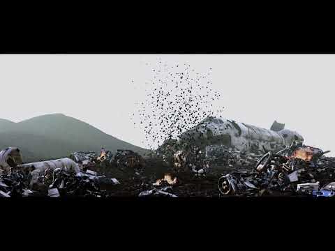 Realistic cinematic scene
