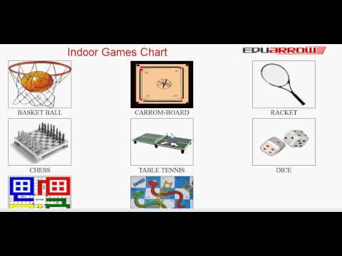 Indoor And Outdoor Games Chart