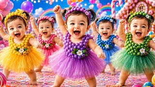 Dudi Dudi Dom Dom 👶💃 Funny Dancing Babies | Viral Kids Dance Song #nursuryrhymes 