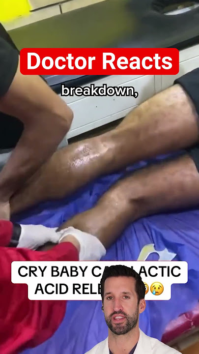 ER Doctor REACTS to Lactic Acid Massage