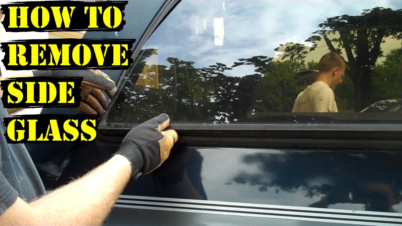 How to Remove Suburban Rear Side Glass (Fast!) YouTube