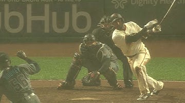 ARI@SF: Nunez collects four hits against the D-backs