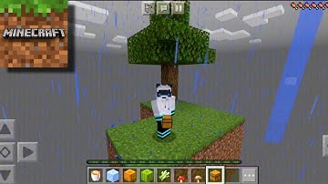 Minecraft PE - Skyblock Survival Gameplay part 2