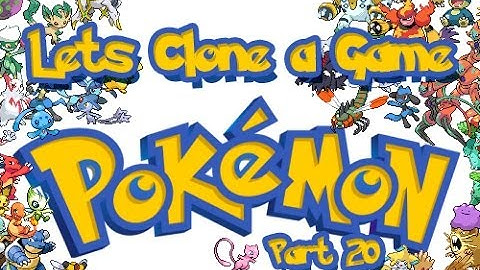 Unity Lets Clone a Game [ Pokemon ] - Part 20
