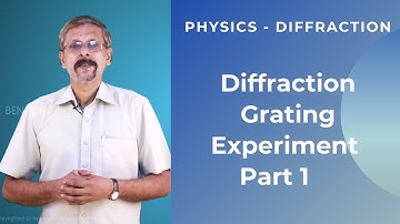 Diffraction Grating Experiment Part 1