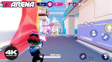 Training with INSANE Bots T3 Arena 4K60fps