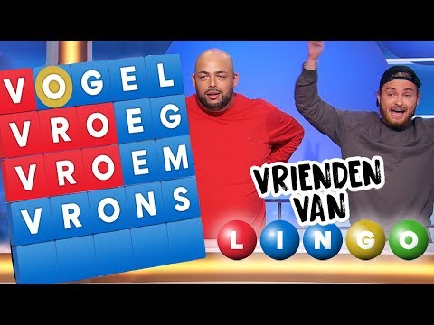 RAPPERS maken de Lingo-studio ONVEILIG | Qucee & Donnie vs Bizzey & Ashafar | Vrienden van Lingo