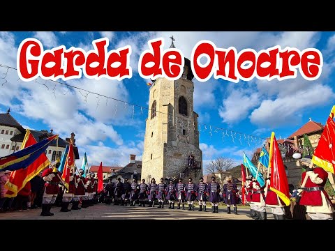 Garda de Onoare a Curtii Domnesti, Piatra Neamt, Romania, 4K - Honorary Guard of the Royal Court