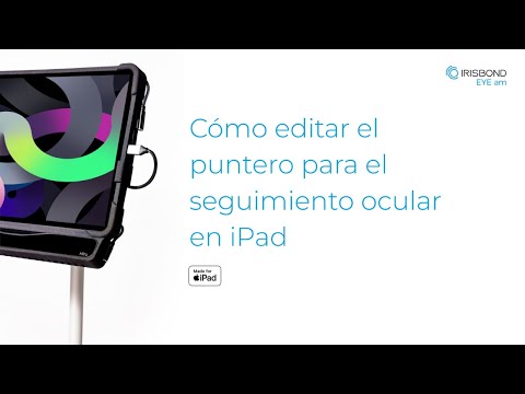 Cómo editar el puntero para el seguimiento ocular en iPad | IRISBOND - video from Irisbond