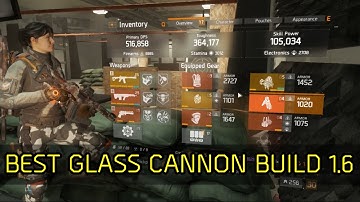 The Division - Best Glass Cannon High End Last Stand Build 1.6 + Gameplay