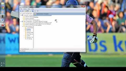 How to hide Recycle Bin Icon in windows 7