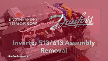 Danfoss Turbocor TT & TG Inverter Removal and Installation