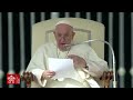 Catequesis de la audiencia general: el tema del “discernimiento”