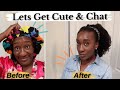 GRWM Chit Chat| Real 4c Hair Clip-Ins, 4c Haircare Mistakes & Tips, Grow Long Hair Obsessed Are You?