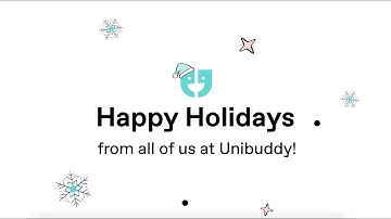 Unibuddy Holiday Video 2022