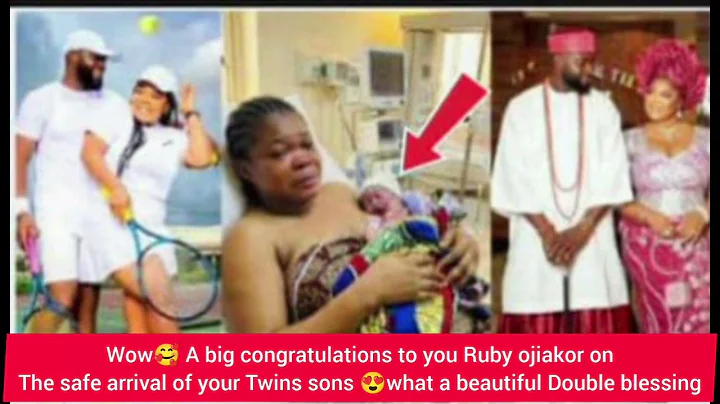 Congratulation to Ruby ojiakor As she Welcom  her adorable twins Baby 