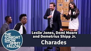 Charades with Leslie Jones, Demi Moore and Demetrius Shipp Jr.