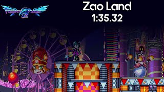 Freedom Planet 2 - Zao Land Speedrun (Neera) - 1:35.32