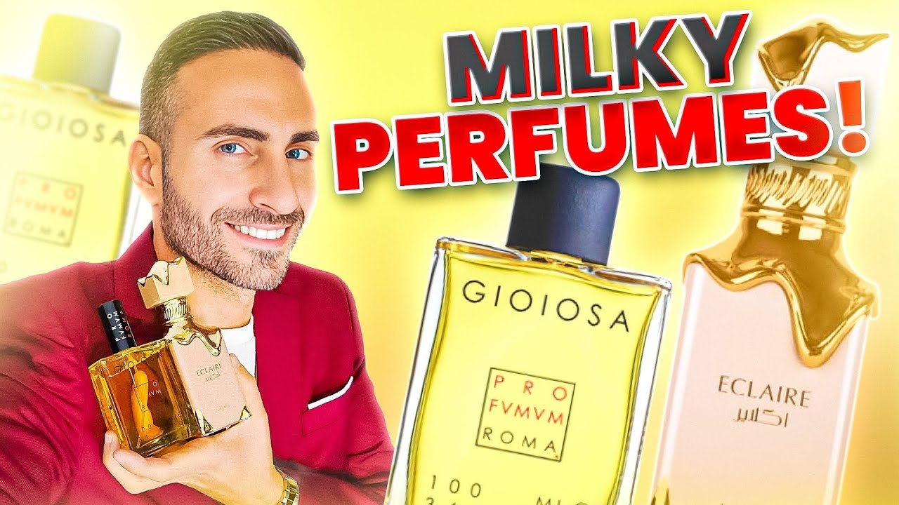 Top 5 BEST MILKY Perfumes! | Lactonic Fragrances in my Collection WORTH TRYING!