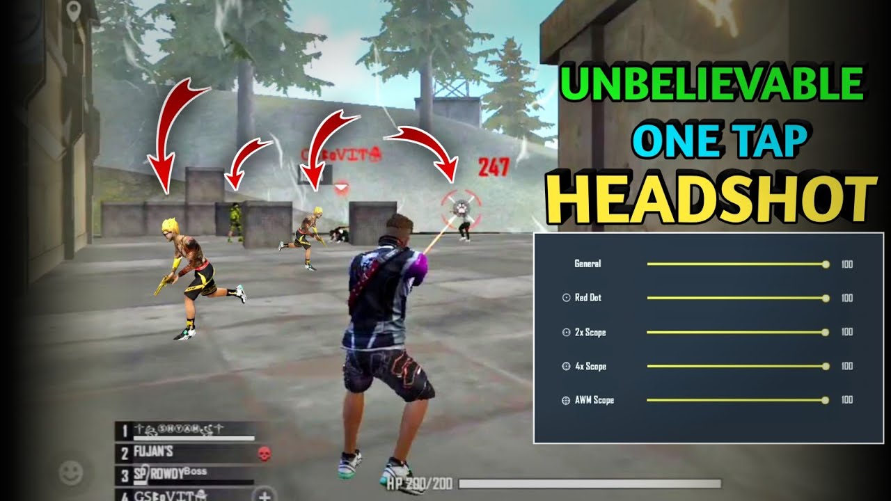 Free Fire Best Headshot Highlight new Video || One tap Headshot free fire 2021