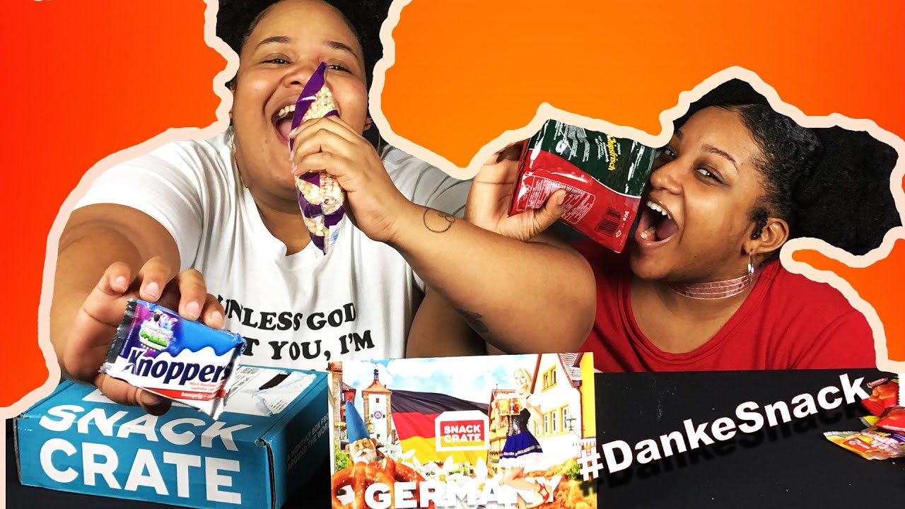 Snack Crate Unboxing GERMANY YouTube