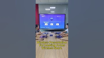 Wireless Presentation System for meeting rooms up to 4 PC #WirelessPresentation #WirelessShare