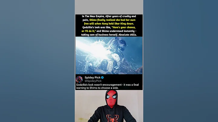 In Godzilla x Kong: The New Empire (2024) Shimo Ends Skar King #shorts