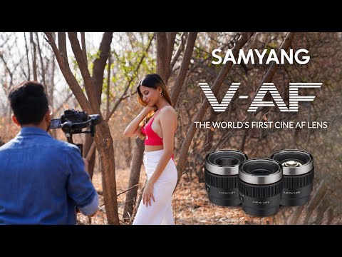 Samyang V-AF T1.9 Series - 24mm/35mm/75mm