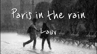 sparis In The Rain  Lauv