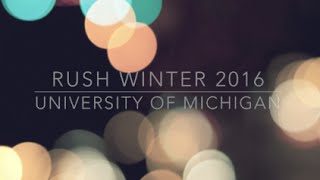 UMich aKDPhi | Rush Winter 2016