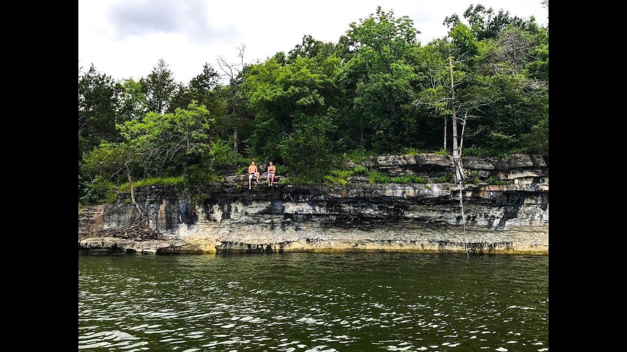 Cliff Jumping Missouri 2017 YouTube