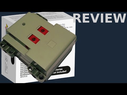 YouTube thumbnail: Review of the LEGO Technic Battery Box (88015): is it worth 35€? (Control+)[English|HD]