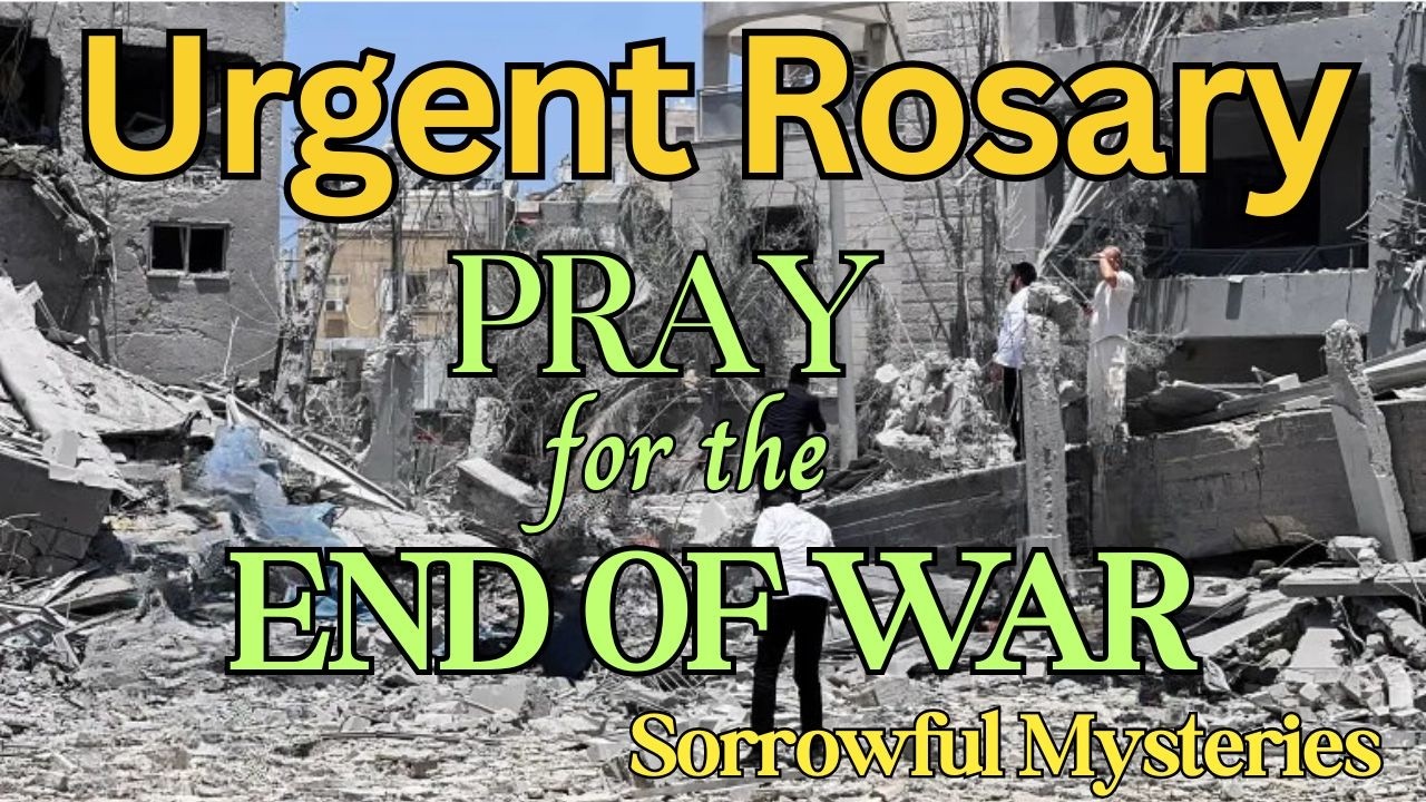 Rosary for Peace in the World | Pray for an End to War | Sorrowful Mysteries