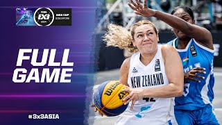 New Zealand 🇳🇿 vs India 🇮🇳 | Women Full Game | FIBA 3x3 Asia Cup 2024