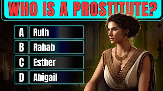 Women In The Bible | 25 Bible Questions To Test Your Bible Knowledge | The Bible Quiz screenshot 5