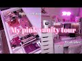 Pink vanity tour  makeup collection 2024