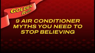 Top 9 AC Myths Busted! | Save Money & Stay Cool This Summer