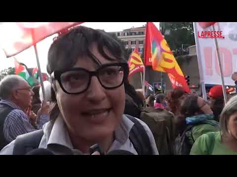 Video Flotilla, a Roma il corteo da Piazza del Colosseo: Blocchiamo tutto