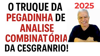 🔥This trick only fools those who don't understand combinatorics! CESGRANRIO | BANESE 2025 | Tech....