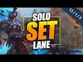 Set is absolutely broken late game  smite solo lane
