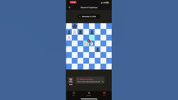 Chess.com Daily Puzzle - Sunday, December 21st, 2025 - Round of Appluase
