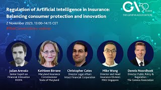 Webinar on Regulation of Artificial Intelligence in Insurance