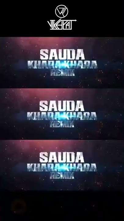 Sauda Khara Khara (Club Remix) - DJ Moksh & DJ Vikkhyat